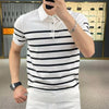 Lapel Knitted T-shirt