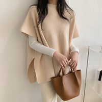 Slimming Cape Cloak Sweater