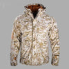 Men's Outdoor Tactical Camouflage Padded Windproof Hardshell Jacket